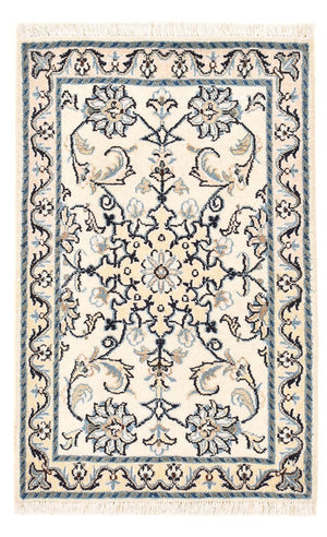Perserteppich - Nain - 92 x 56 cm - creme