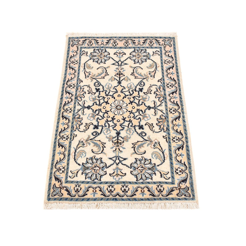 Perserteppich - Nain - 92 x 56 cm - creme