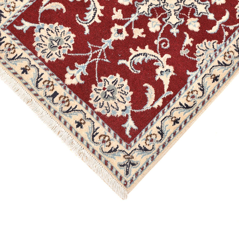 Perserteppich - Nain - 92 x 59 cm - rot