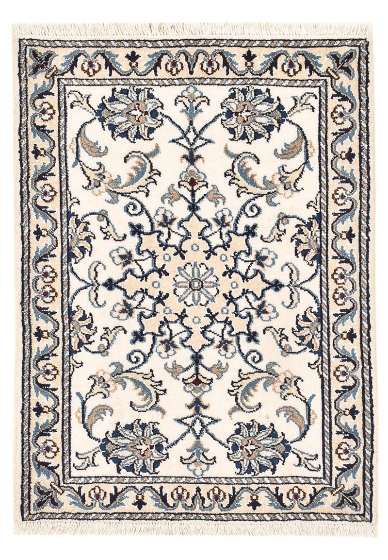 Perserteppich - Nain - 86 x 60 cm - creme