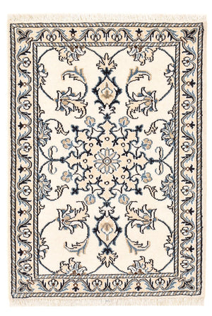 Perserteppich - Nain - 90 x 60 cm - creme