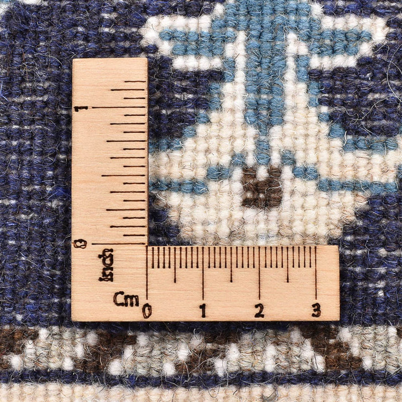 Perserteppich - Nain - 90 x 60 cm - dunkelblau