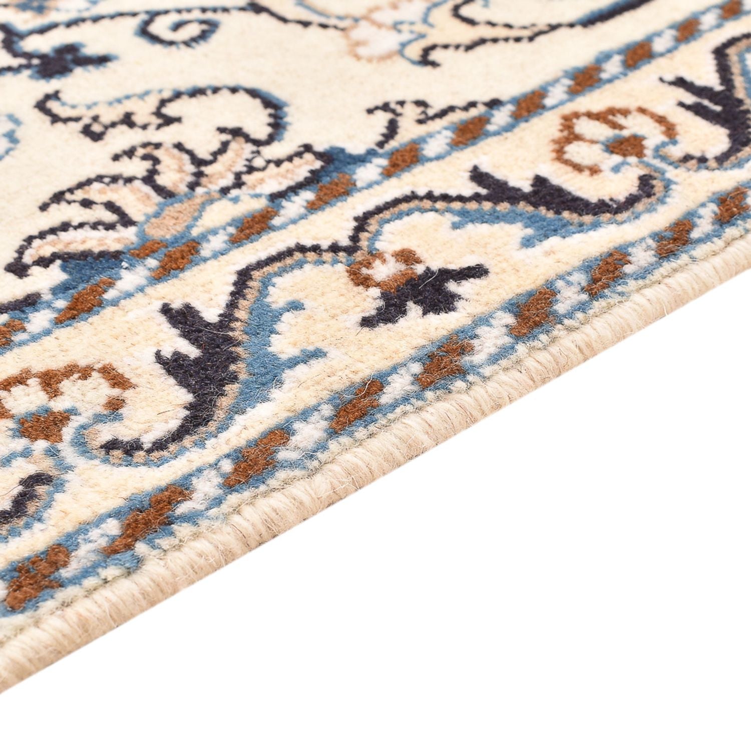 Perserteppich - Nain - 87 x 58 cm - creme