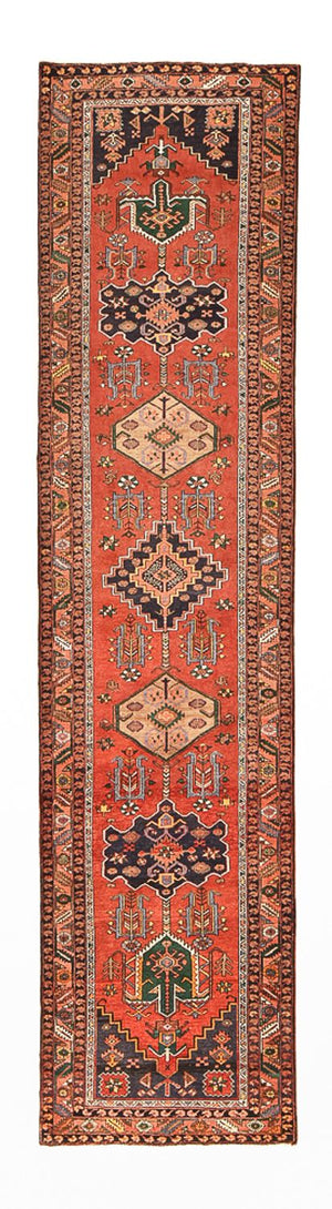 Läufer Perser - Nomadic - 445 x 105 cm - hellrot