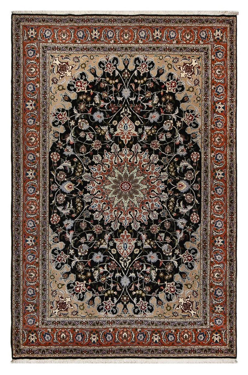 Perserteppich - Täbriz - Royal - 318 x 208 cm - dunkelblau