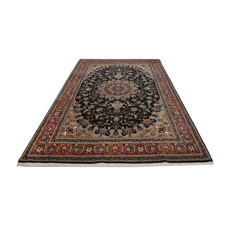 Perserteppich - Täbriz - Royal - 318 x 208 cm - dunkelblau