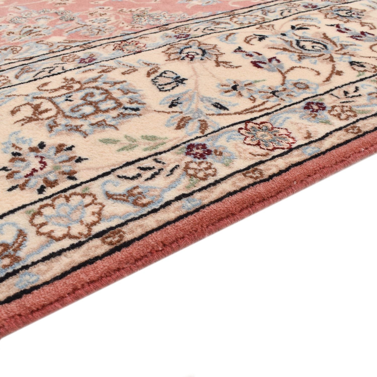 Perserteppich - Nain - Royal - 293 x 202 cm - hellrot
