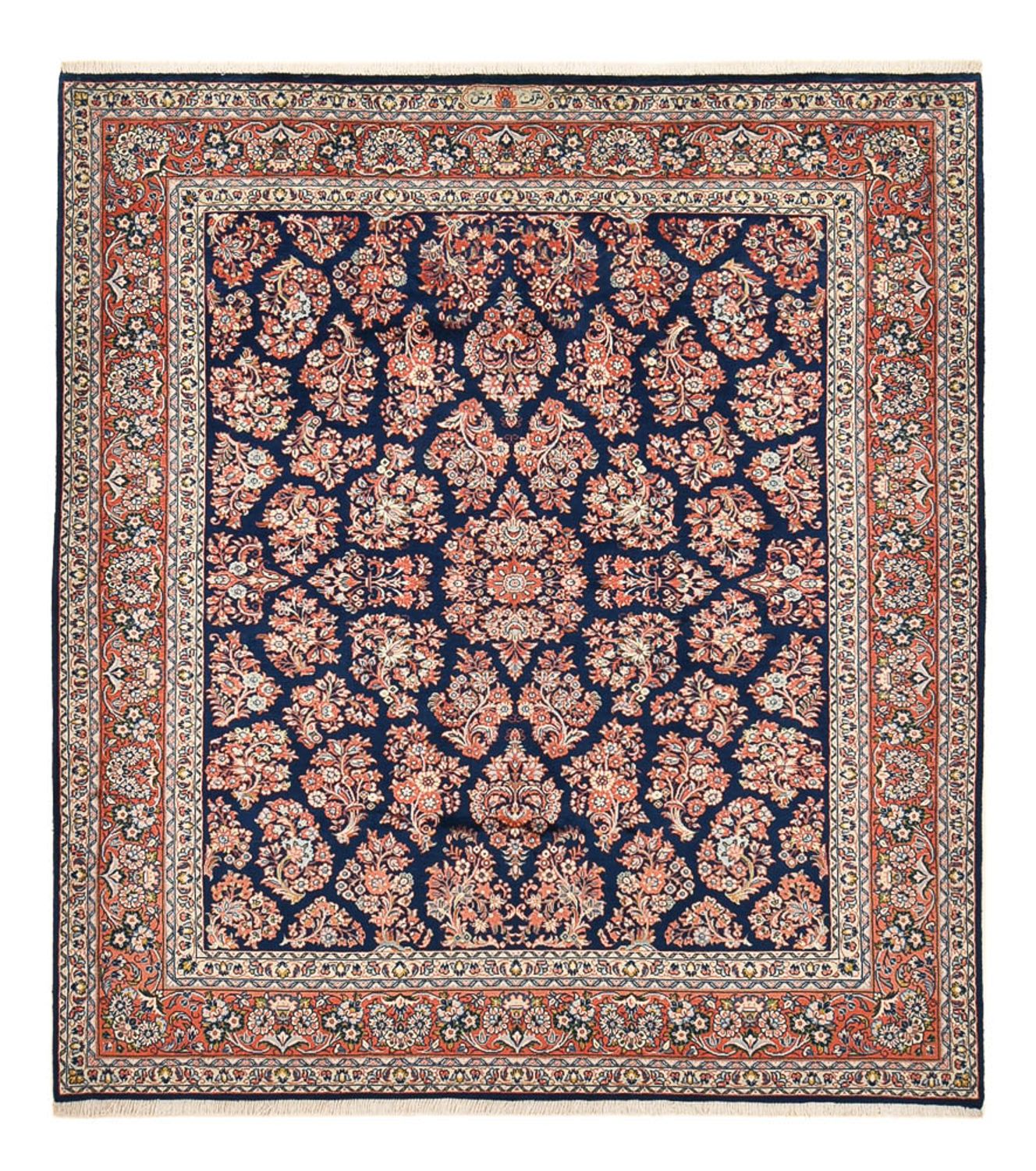 Perserteppich - Classic - 247 x 215 cm - dunkelblau