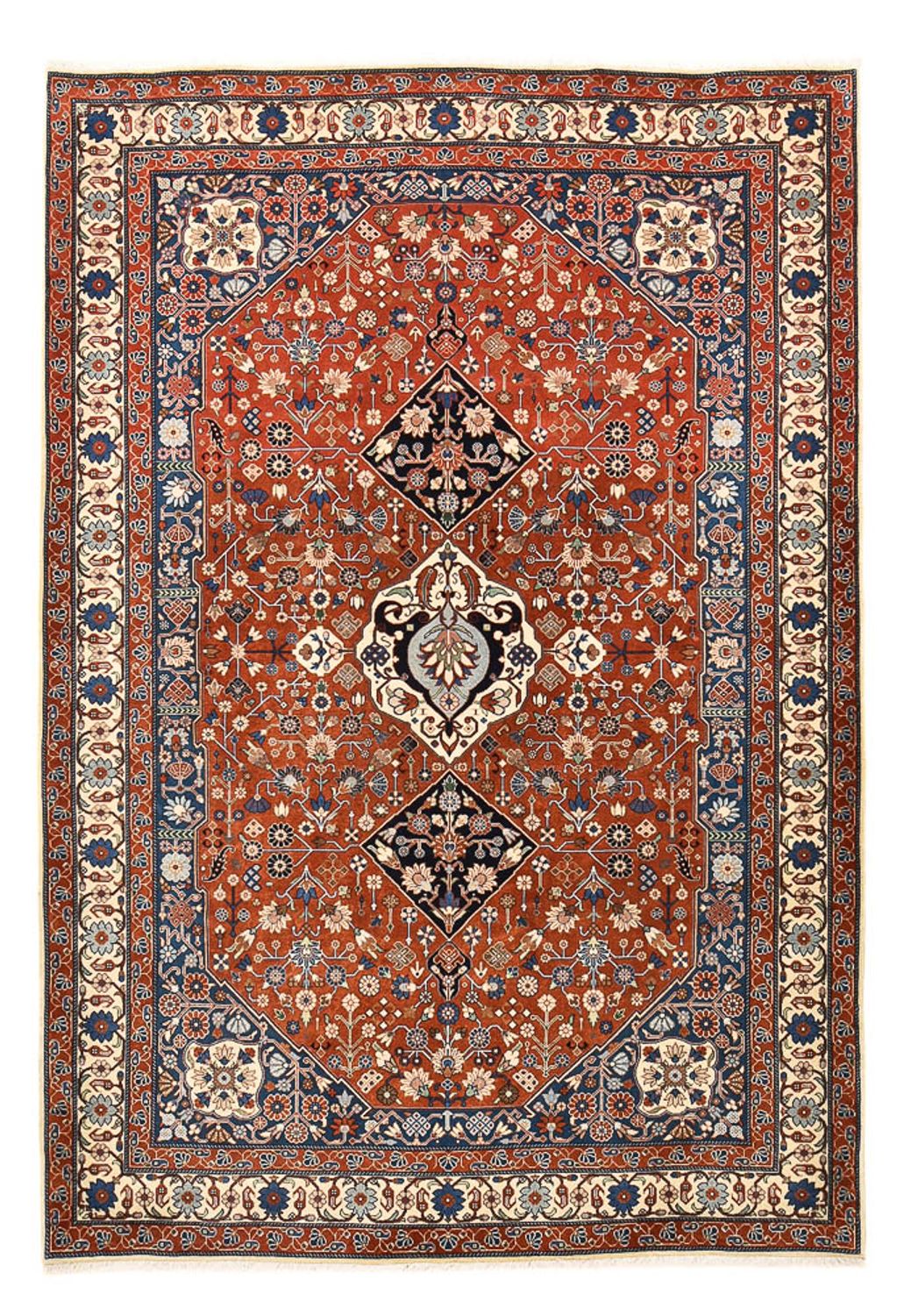 Perserteppich - Täbriz - 290 x 198 cm - rot