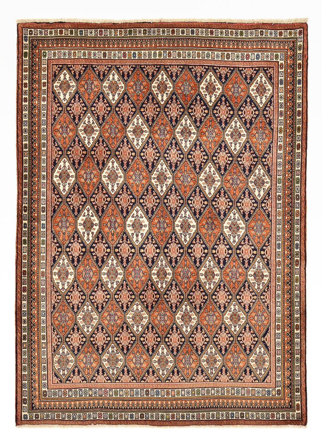 Perserteppich - Nomadic - 252 x 183 cm - rost