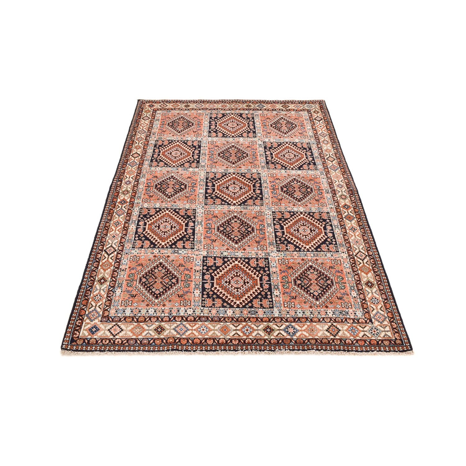 Perserteppich - Nomadic - 225 x 155 cm - hellrot
