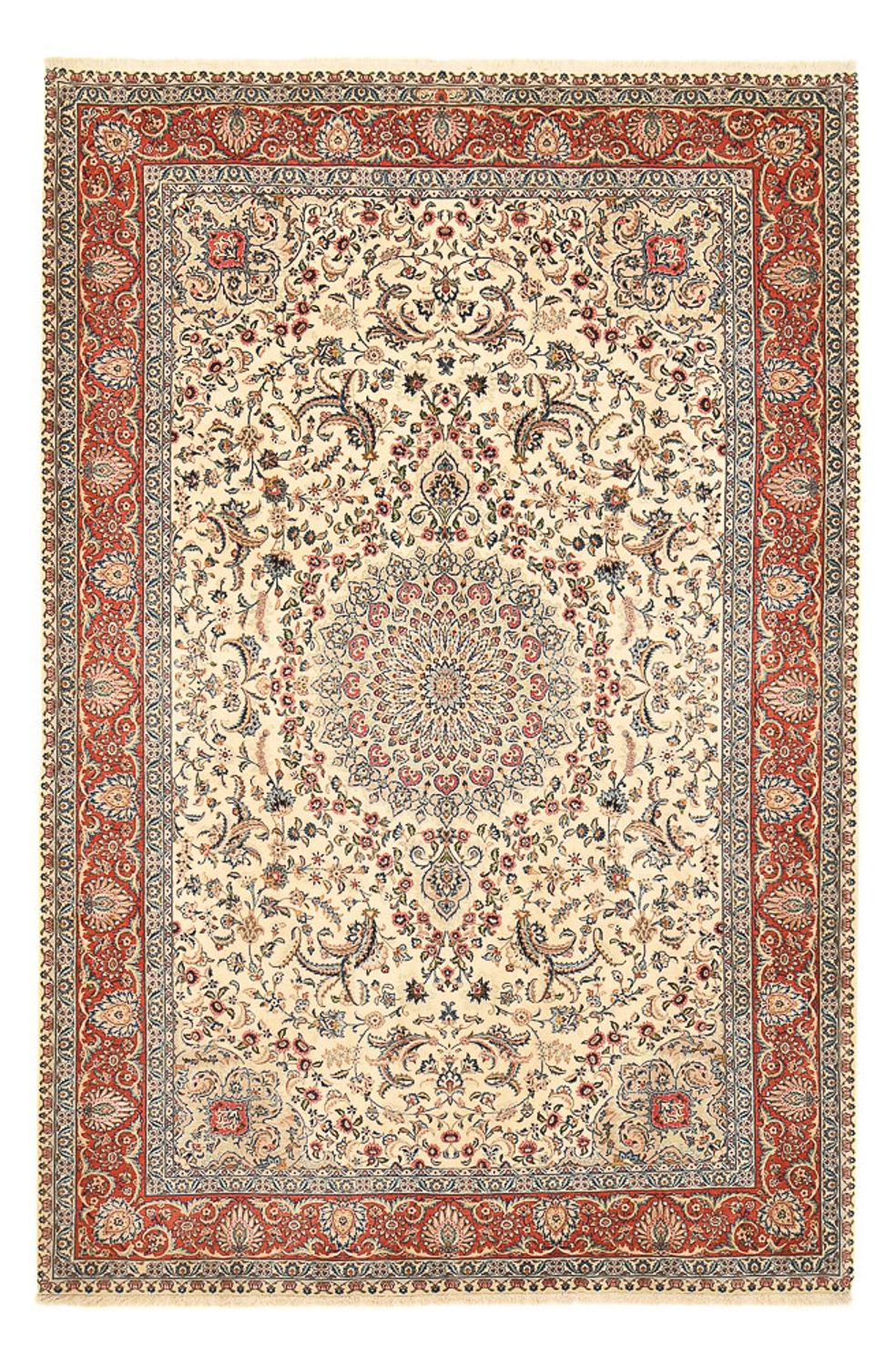 Perserteppich - Ghom - Royal - 308 x 204 cm - beige