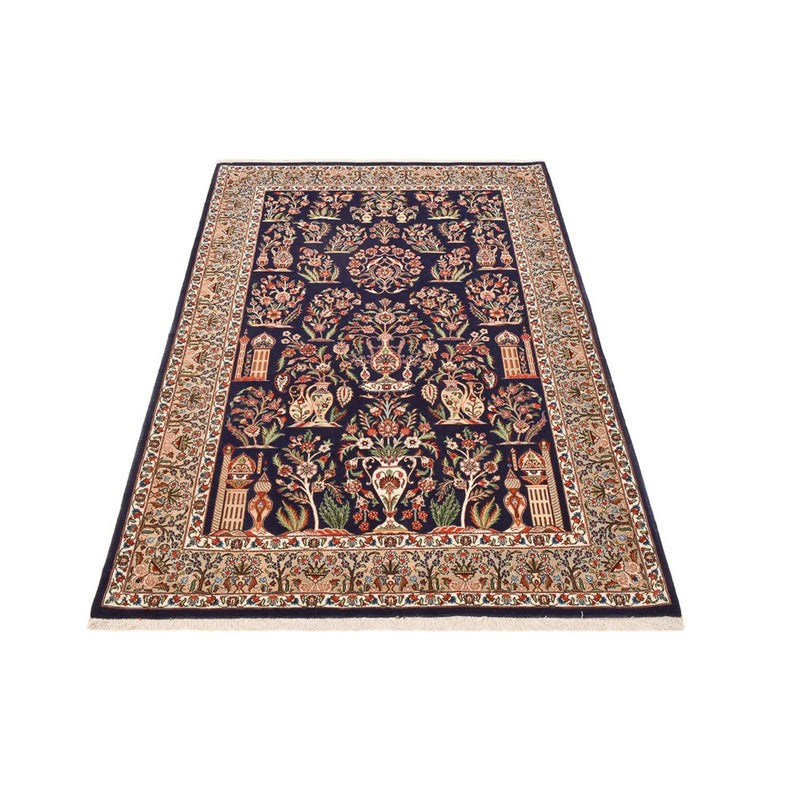 Perserteppich - Ghom - Royal - 200 x 130 cm - dunkelblau