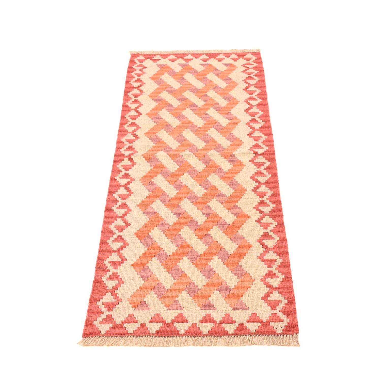 Läufer Kelim - Oriental - 190 x 58 cm - mehrfarbig