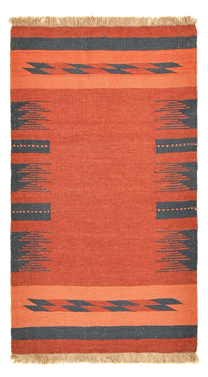 Kelim Teppich - Trendy - 89 x 73 cm - mehrfarbig