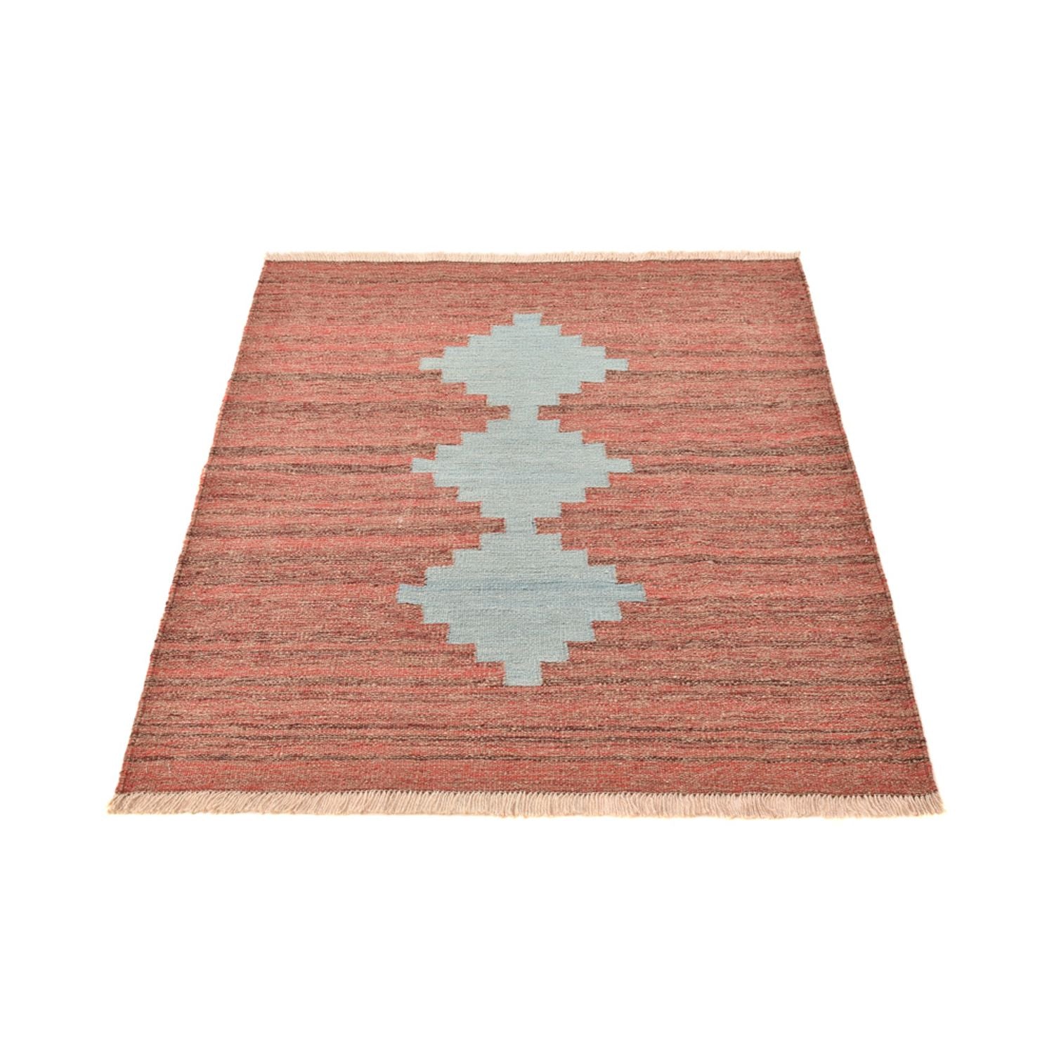 Kelim Teppich - Trendy - 148 x 115 cm - mehrfarbig