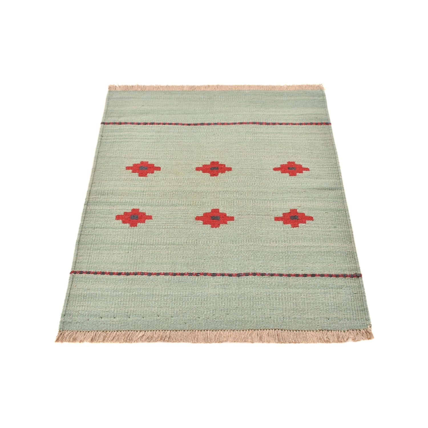 Kelim Teppich - Trendy - 119 x 80 cm - mehrfarbig