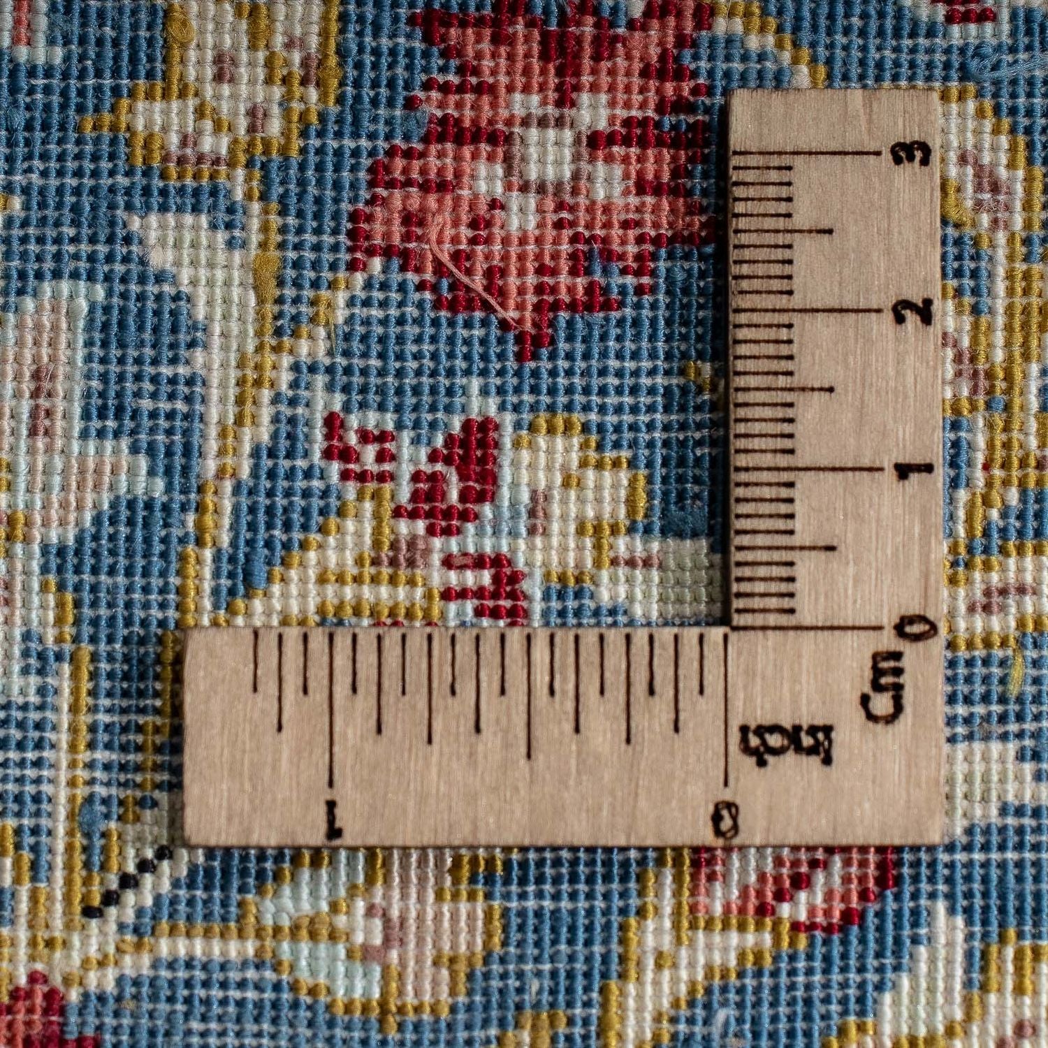 Seidenteppich - Ghom Seide - Premium 44 x 27 cm Fußmatte