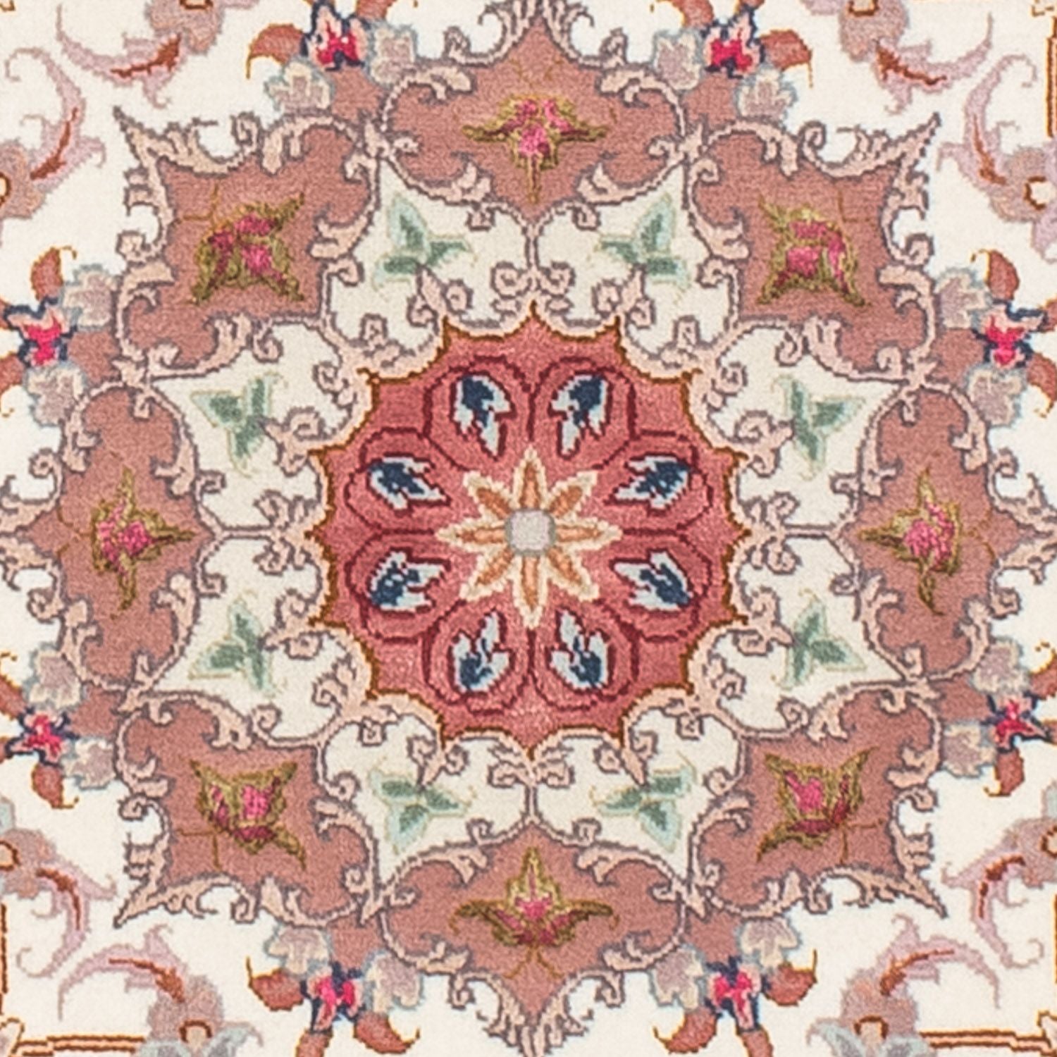Perserteppich - Täbriz - Royal 105 x 105 cm