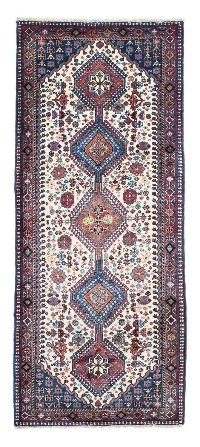 Perserteppich - Nomadic 202 x 85 cm - beige