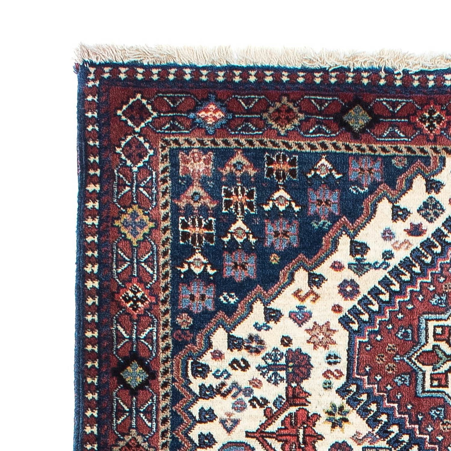 Perserteppich - Nomadic 202 x 85 cm - beige