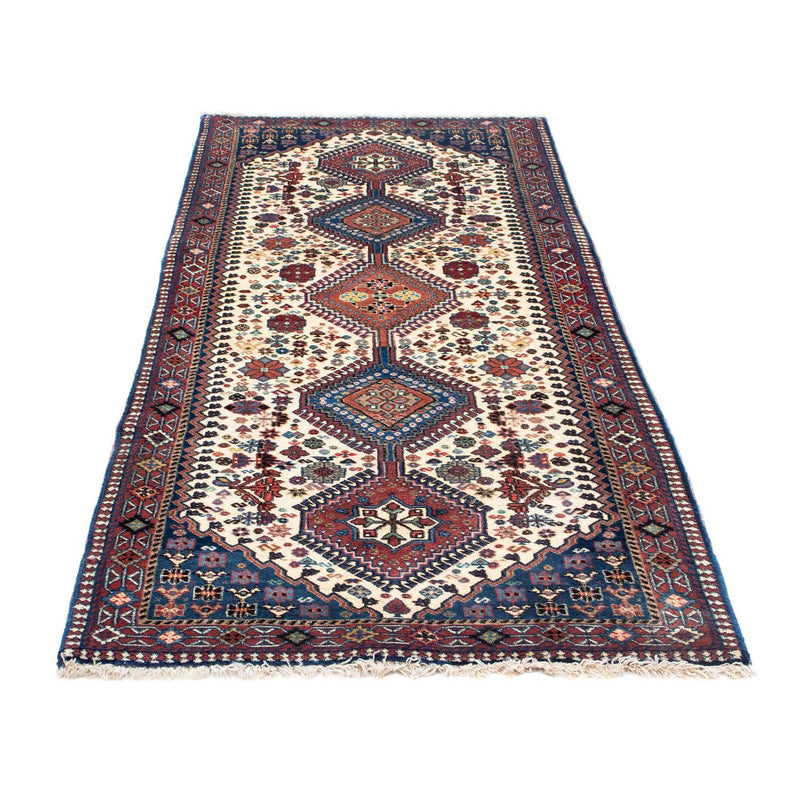 Perserteppich - Nomadic 202 x 85 cm - beige