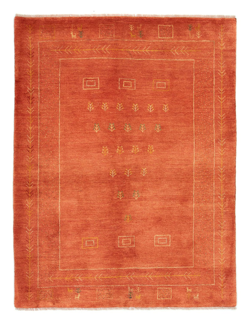 Gabbeh Teppich - Perser 202 x 151 cm - rost