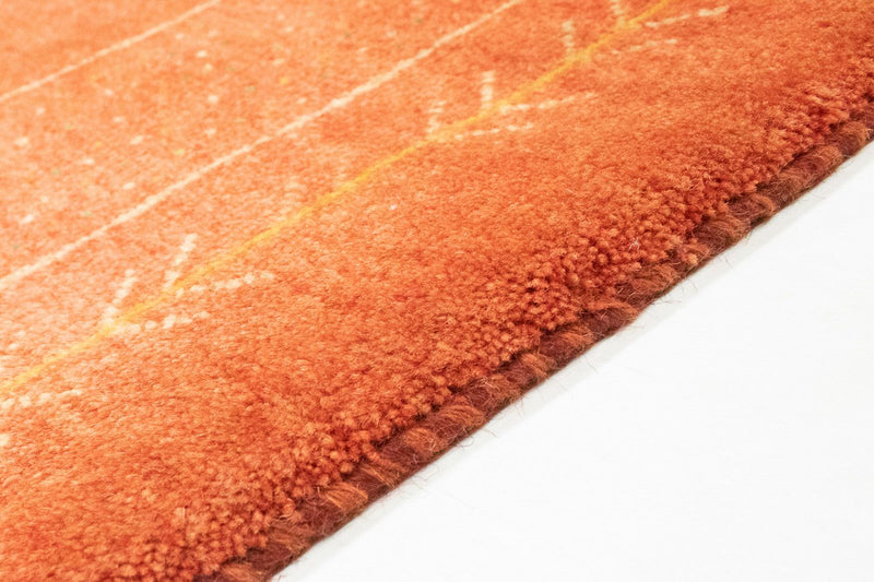 Gabbeh Teppich - Perser 202 x 151 cm - rost