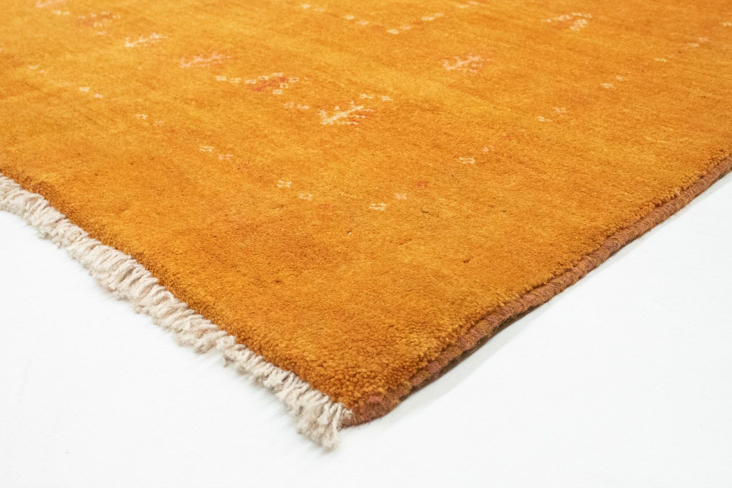 Gabbeh Teppich - Perser 187 x 147 cm - gold