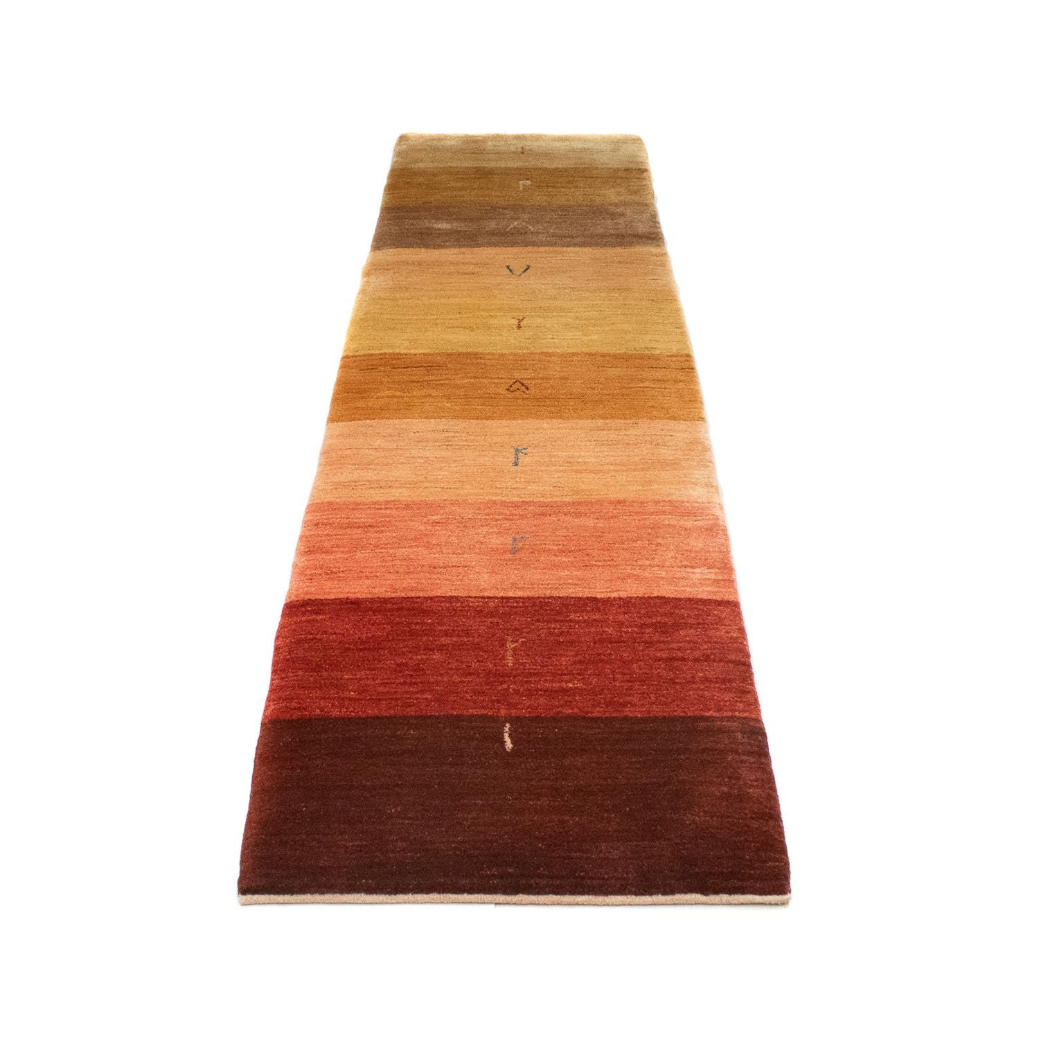 Gabbeh Teppich - Perser 288 x 66 cm