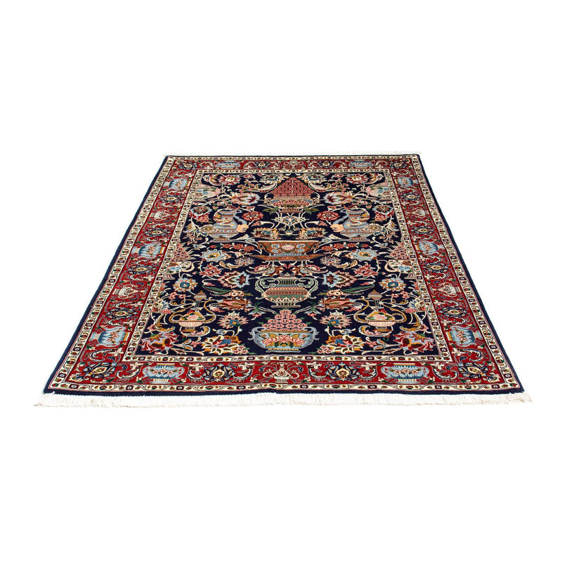 Perserteppich - Ghom 188 x 135 cm - dunkelblau