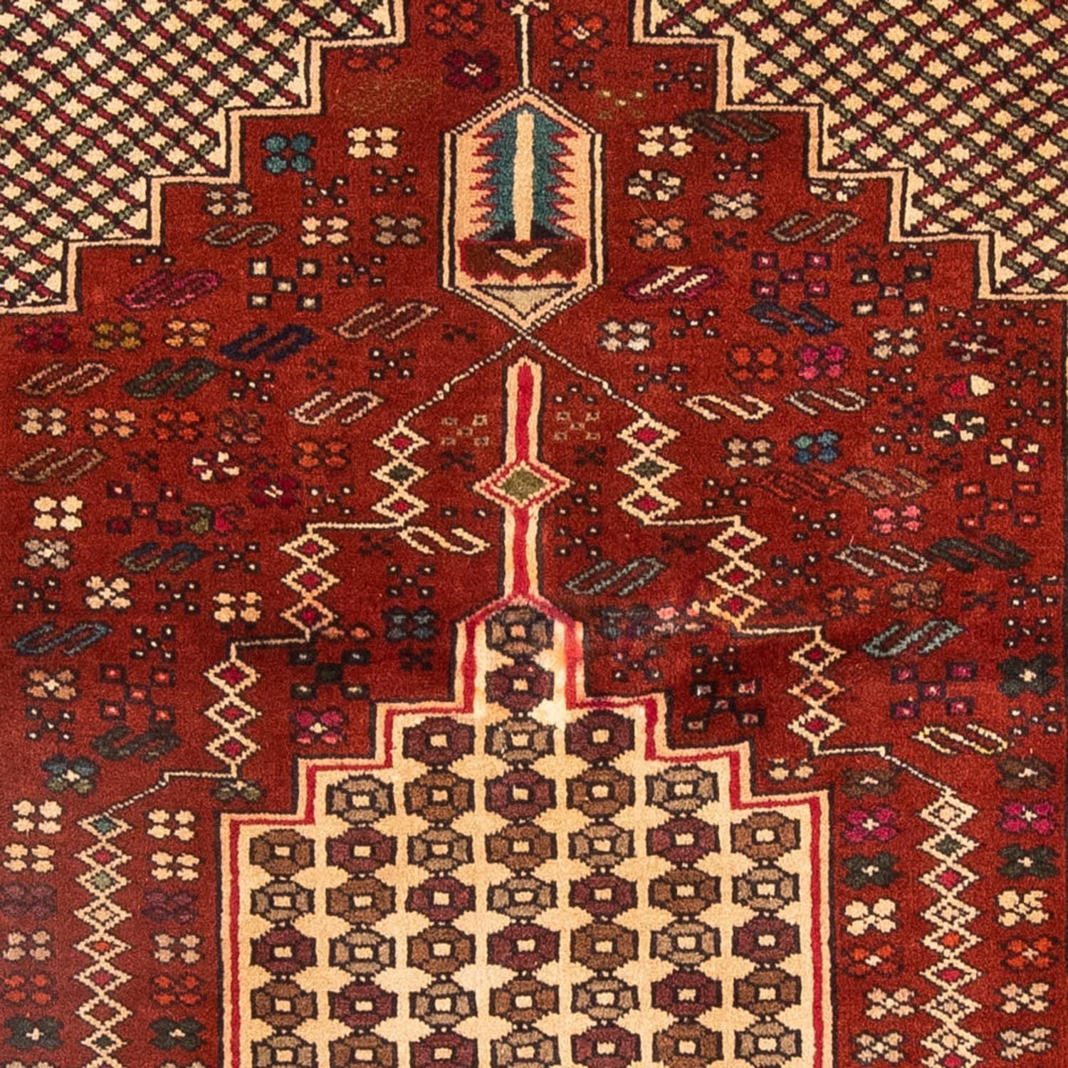 Belutsch Teppich 174 x 133 cm - rot