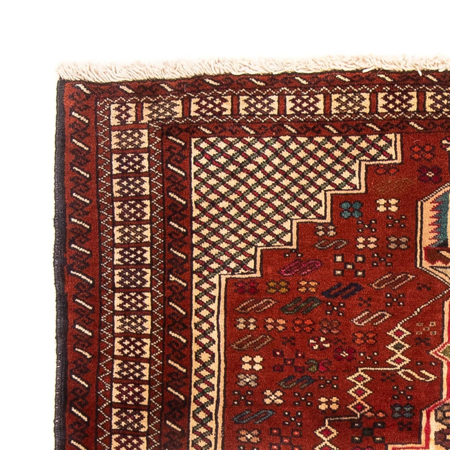 Belutsch Teppich 174 x 133 cm - rot
