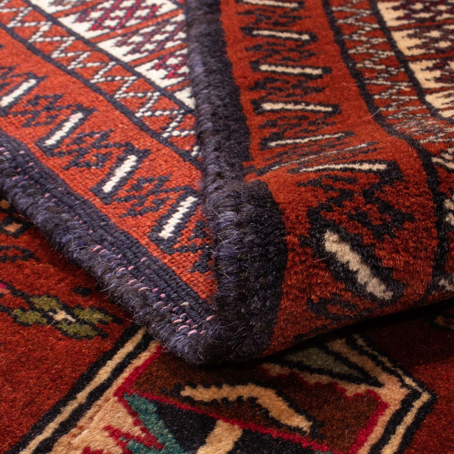 Belutsch Teppich 174 x 133 cm - rot