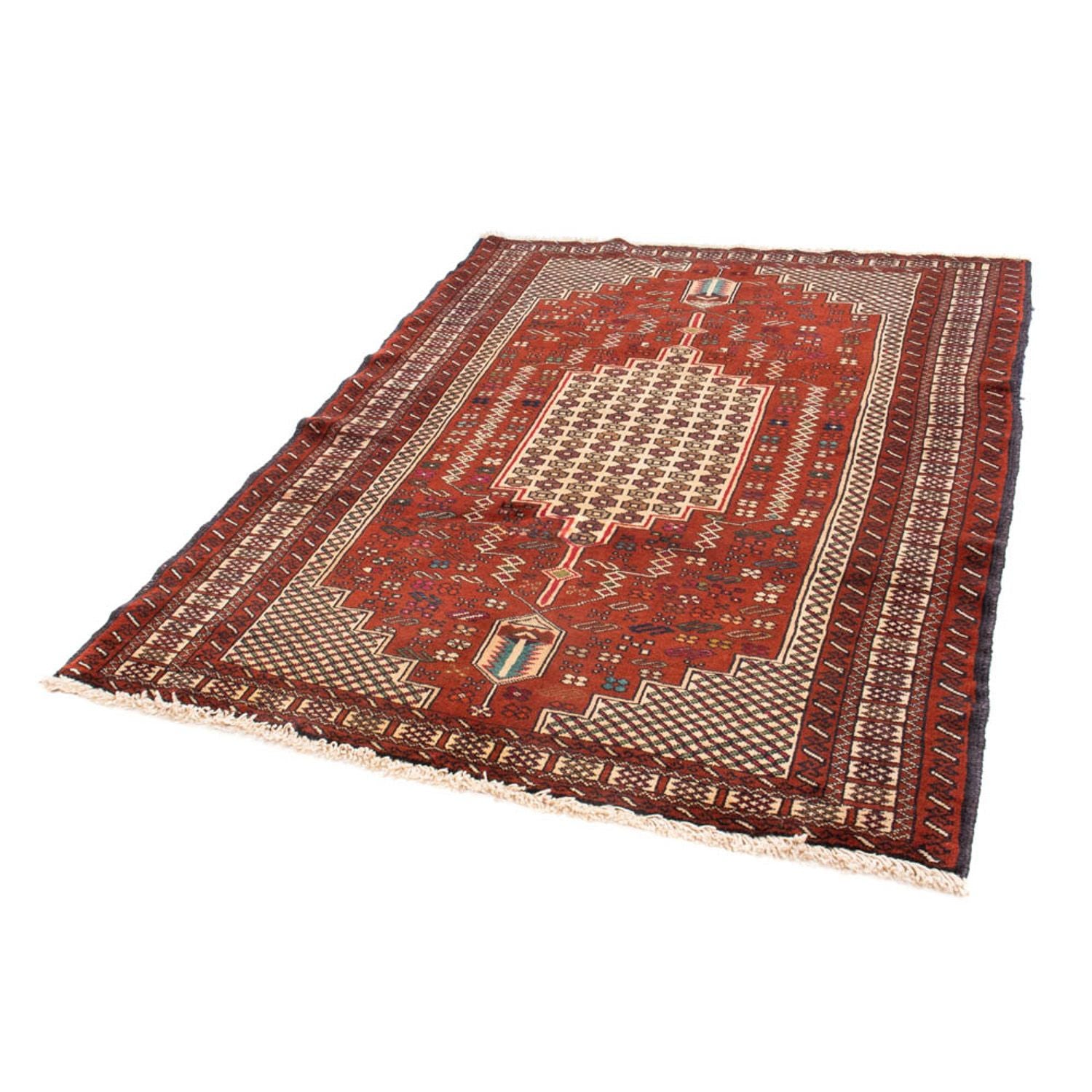 Belutsch Teppich 174 x 133 cm - rot