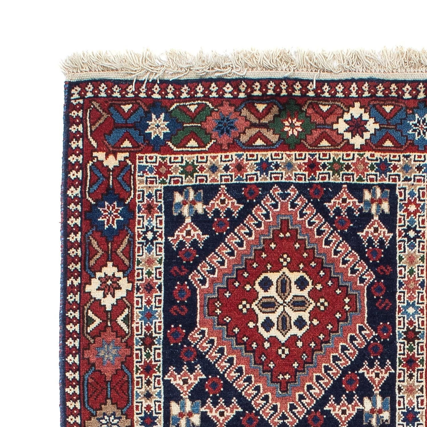 Perserteppich - Nomadic 144 x 100 cm - blau