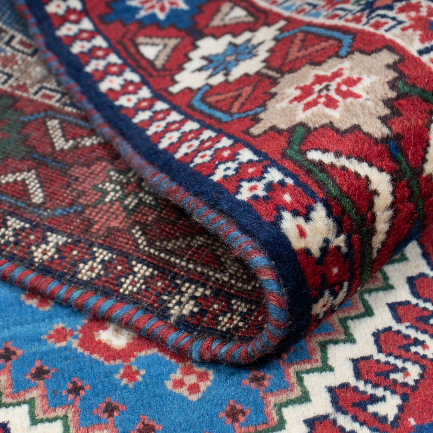 Perserteppich - Nomadic 144 x 100 cm - blau