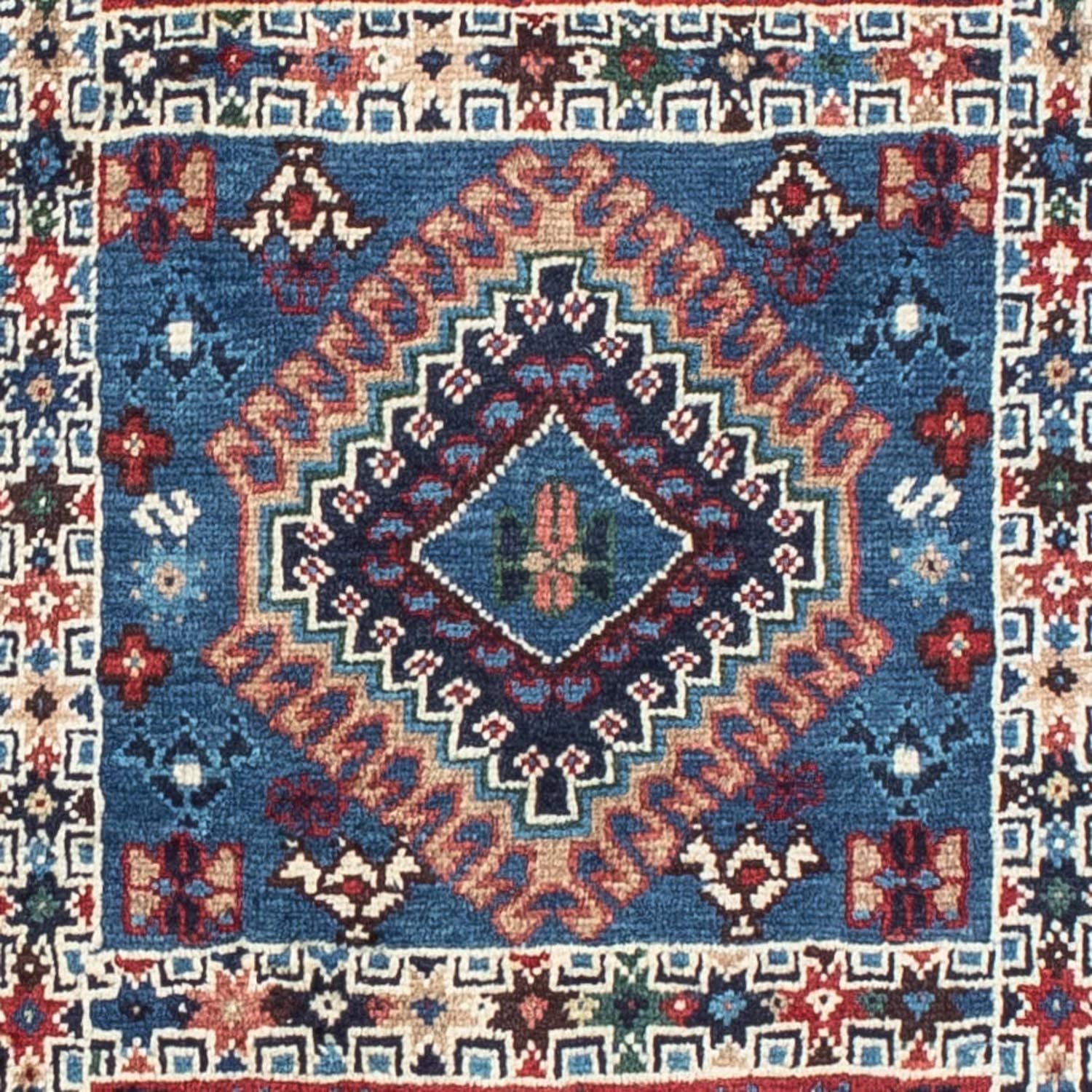 Perserteppich - Nomadic 143 x 100 cm - blau