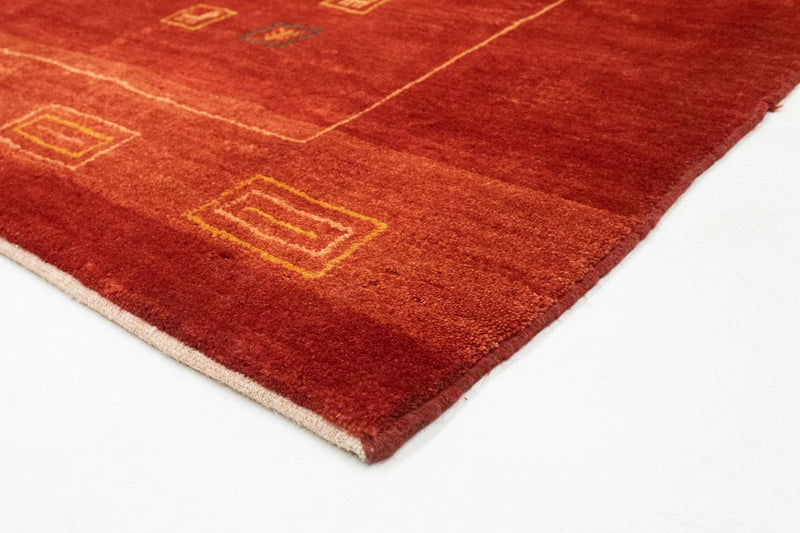 Gabbeh Teppich - Perser 190 x 163 cm - rot