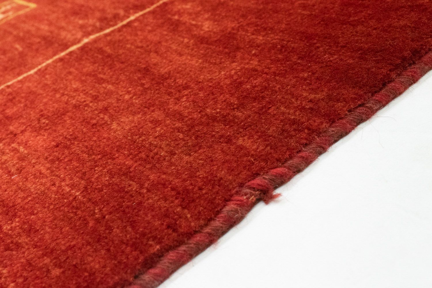 Gabbeh Teppich - Perser 190 x 163 cm - rot