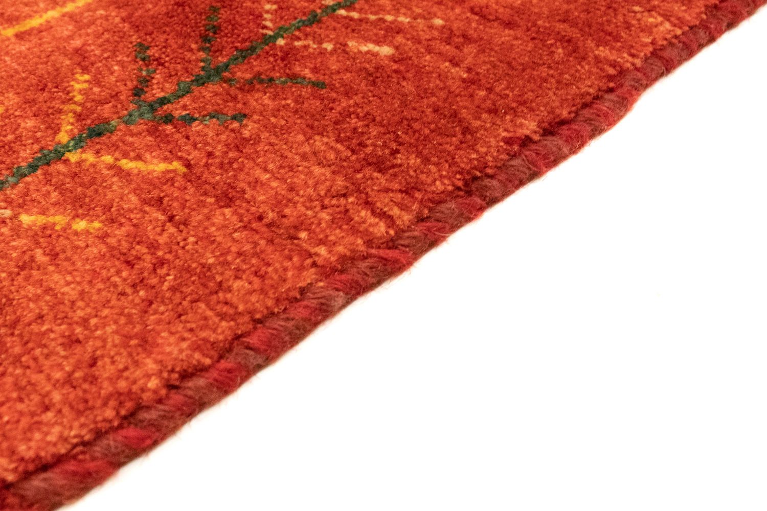 Gabbeh Teppich - Perser 231 x 168 cm - rot