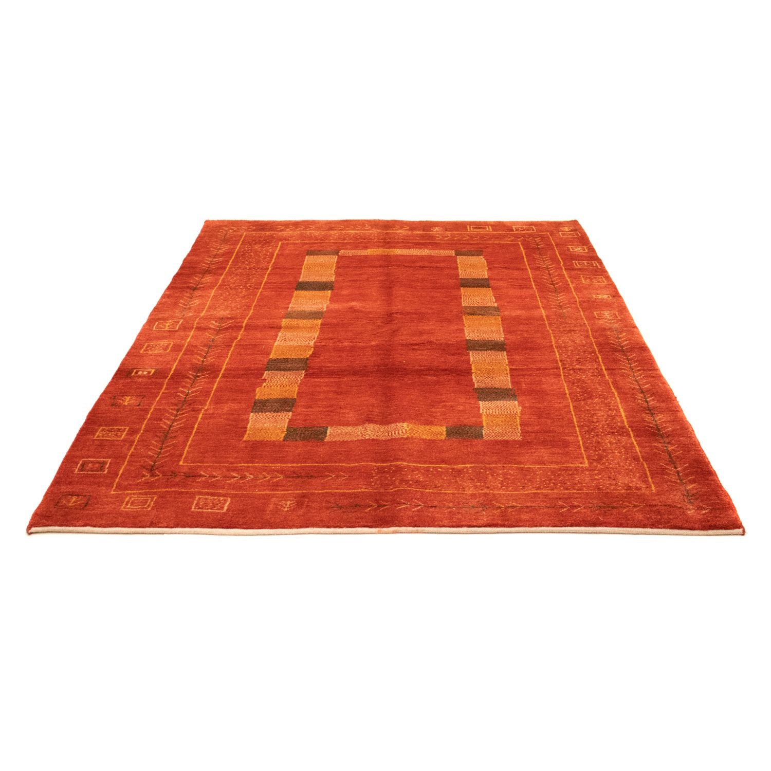 Gabbeh Teppich - Perser 231 x 168 cm - rot