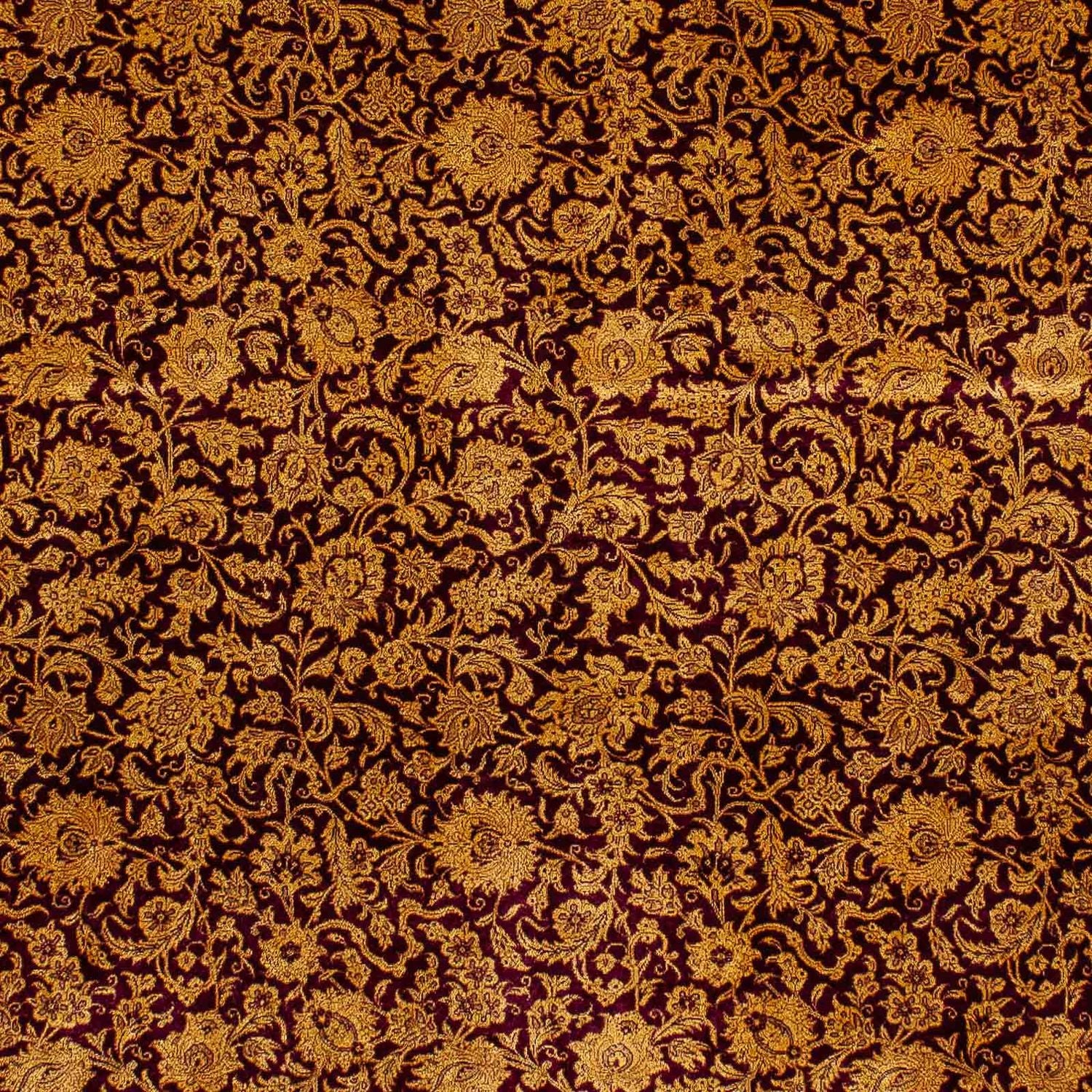 Seidenteppich - Ghom Seide - Premium 216 x 132 cm Teppichbrücke