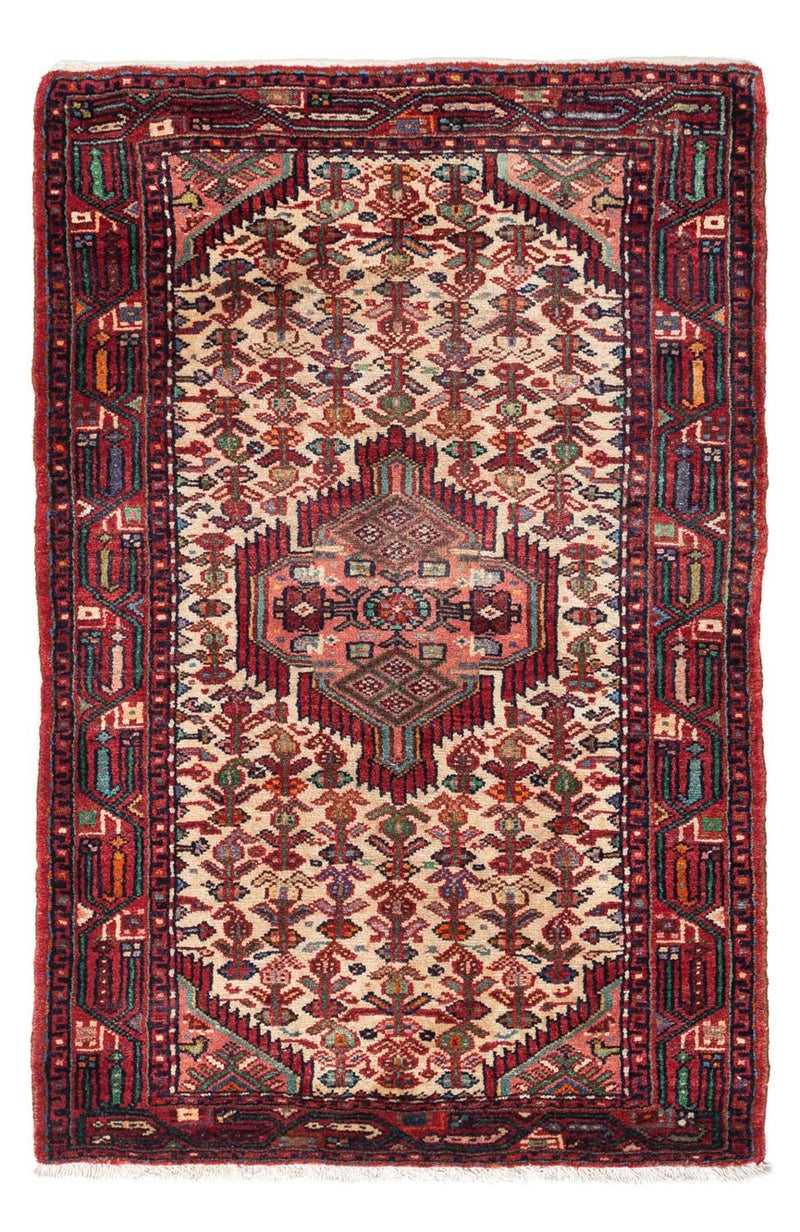 Perserteppich - Nomadic 125 x 80 cm - dunkelrot