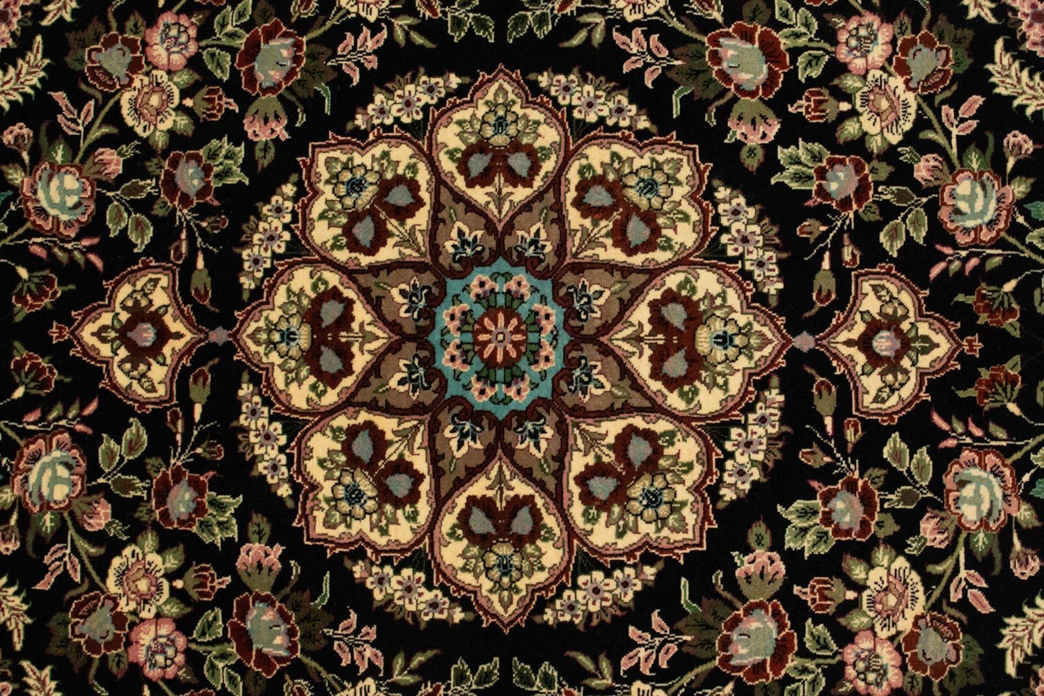 Perserteppich - Ghom 166 x 105 cm
