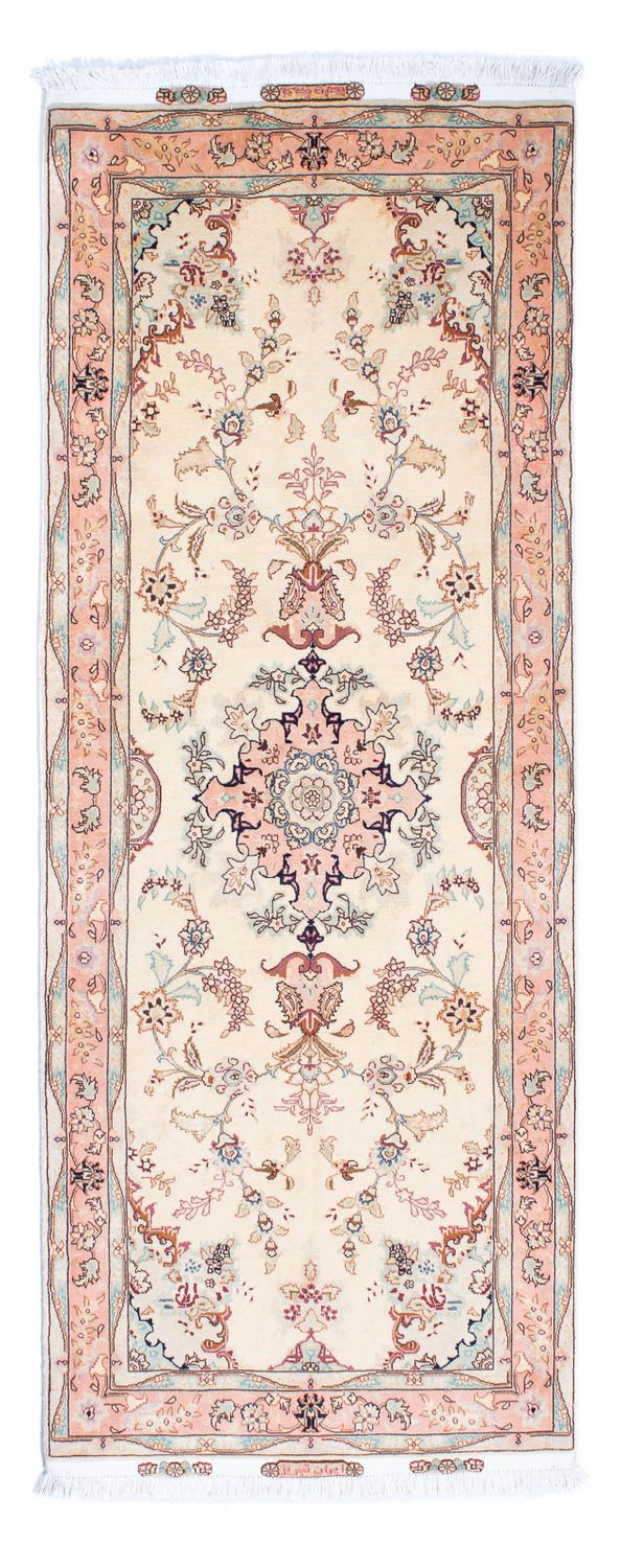 Perserteppich - Täbriz - Royal 212 x 81 cm Teppich Läufer