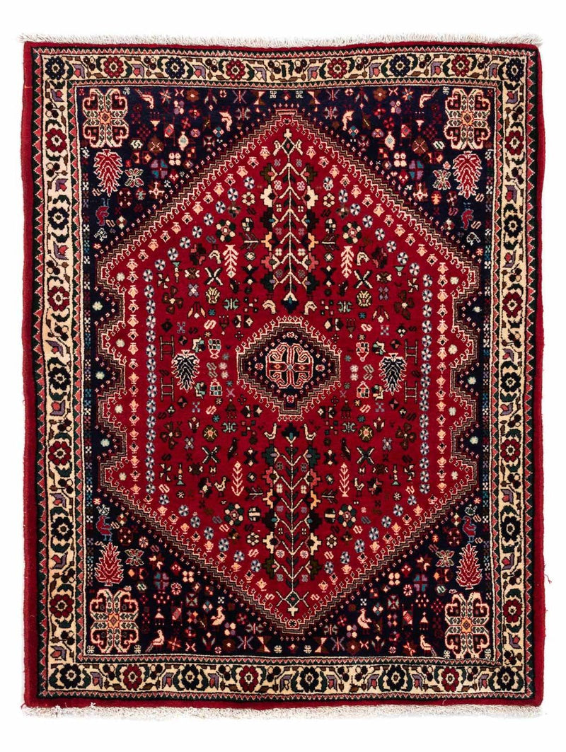 Perserteppich - Nomadic 148 x 108 cm - dunkelrot