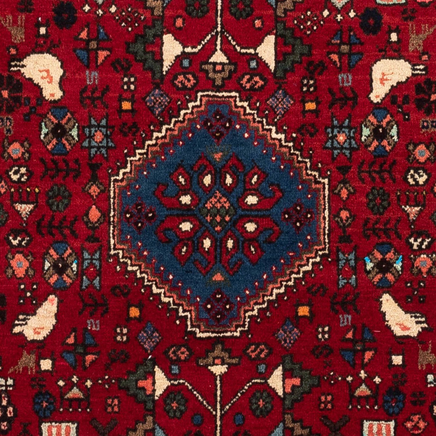 Perserteppich - Nomadic 145 x 100 cm - dunkelrot
