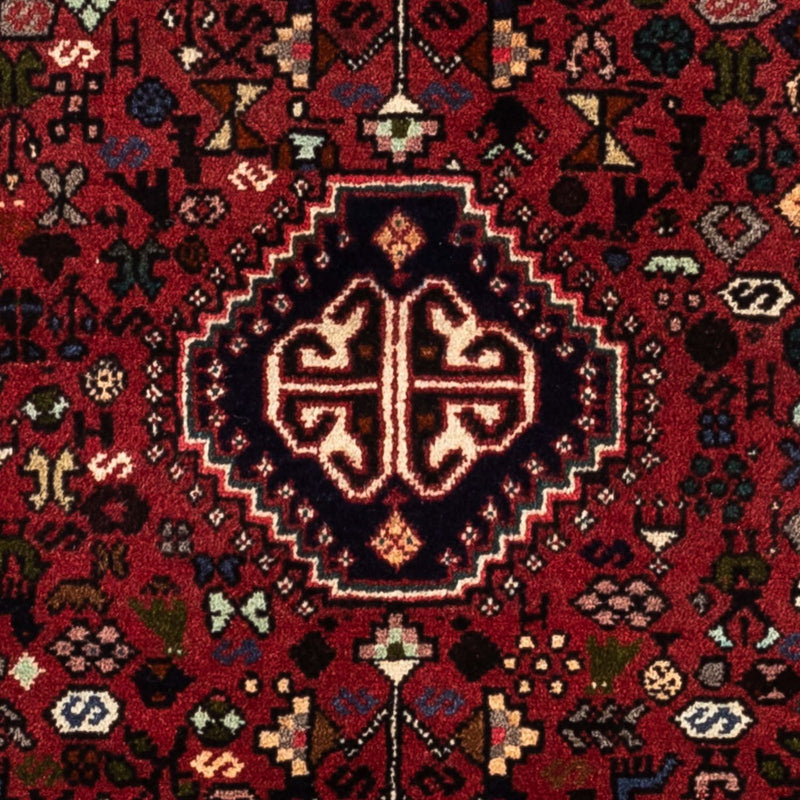 Perserteppich - Nomadic 152 x 110 cm - dunkelrot