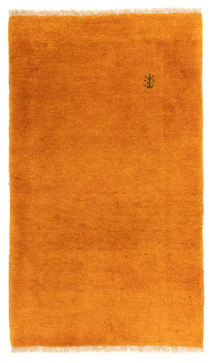 Gabbeh Teppich - Perser 131 x 80 cm - gold